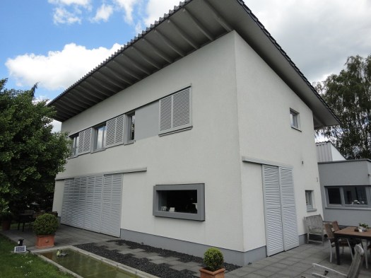 Projekt mit Schiebeläden